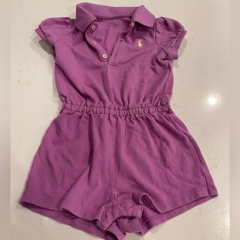 18 Month Ralph Lauren purple romper